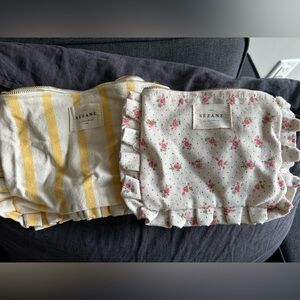 Pair of Sezane pouches
